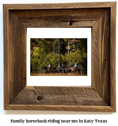 family horseback riding near me in Katy, Texas